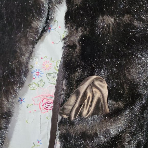 Dark Brown Faux Mink - Picture 3 of 7